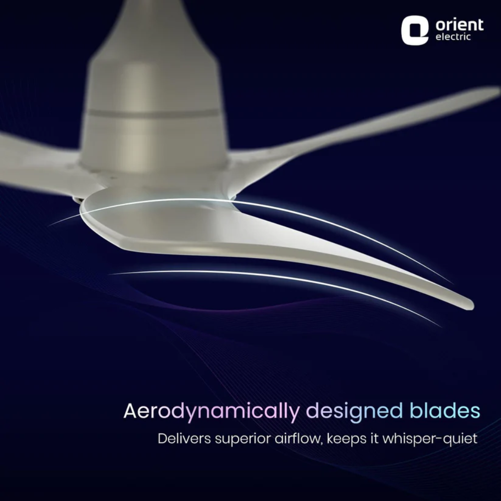 AEROSENSE SMART BLDC CEILING FAN UNDERLIGHT DUNE GOLD